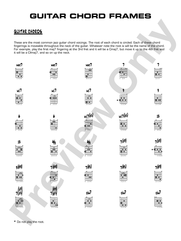 Big Shot sheet music for guitar (chords) (PDF)