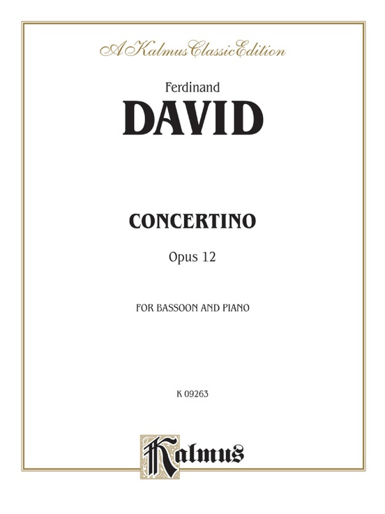 Concertino, Opus 12
