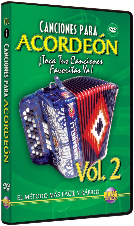 Canciones para Acordeón Vol. 2: Accordion DVD | Alfred Music
