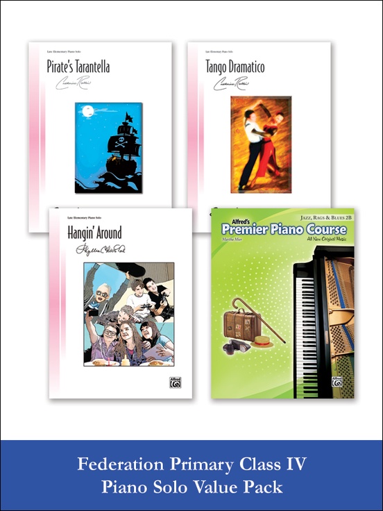 Federation Primary Class IV Piano Solo (Value Pack)