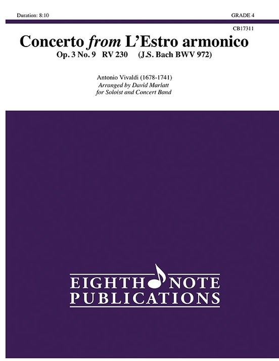Concerto from L'Estro armonico