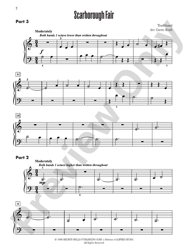 Contest Winners for Three, Book 1: 6 Piano Trios from the Alfred, Belwin, and Myklas Libraries