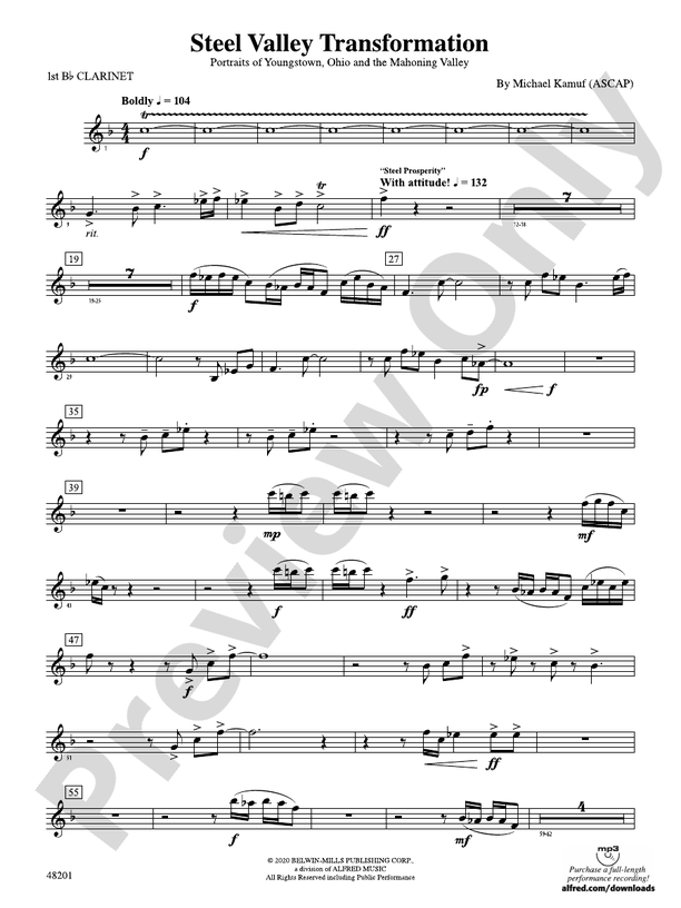 Steel Valley Transformation 1st Bflat 1st Bflat