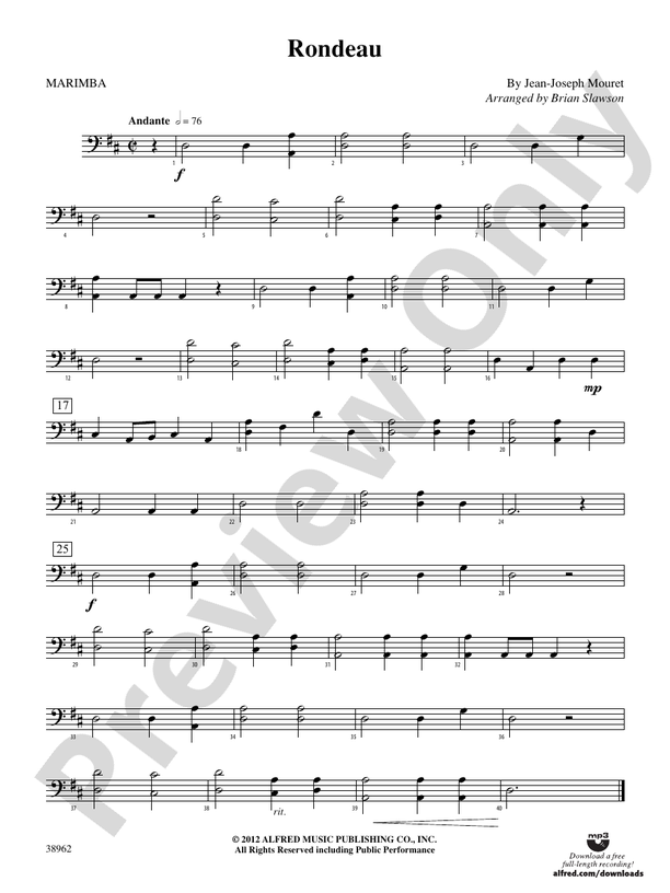 Classic Mallet Trios, Volume 2 Mallets Mallets Part Digital Sheet