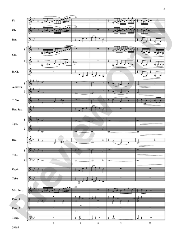 Thrill Ride Concert Band Conductor Score & Parts Brendan McBrien Digital Sheet Music Download