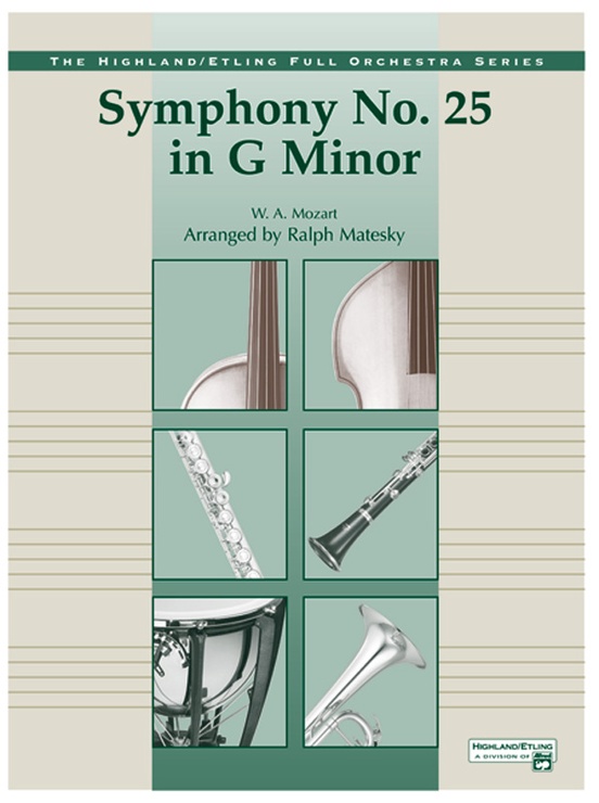 Mozart's Symphony No. 25 in G Minor, 3rd & 4th Movements
