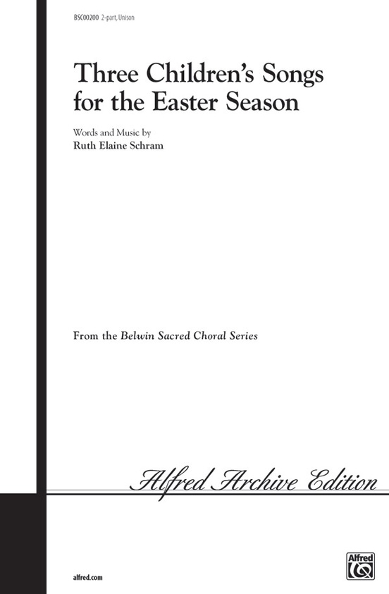 Three Children's Songs for the Easter Season