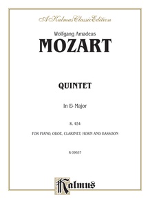 Quintet in E-flat, K. 452