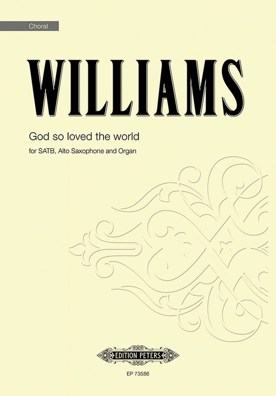 God So Loved The World Satb Divisi Choral Octavo Roderick Williams Sheet Music 2488
