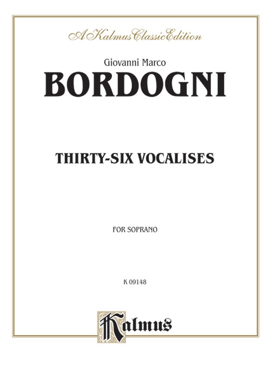Thirty-Six Vocalises in Modern Style (Spicker)