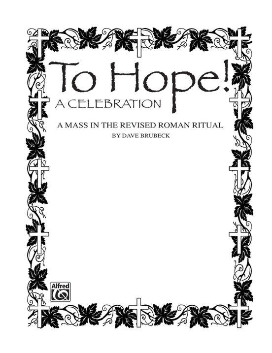To Hope! (A Celebration)