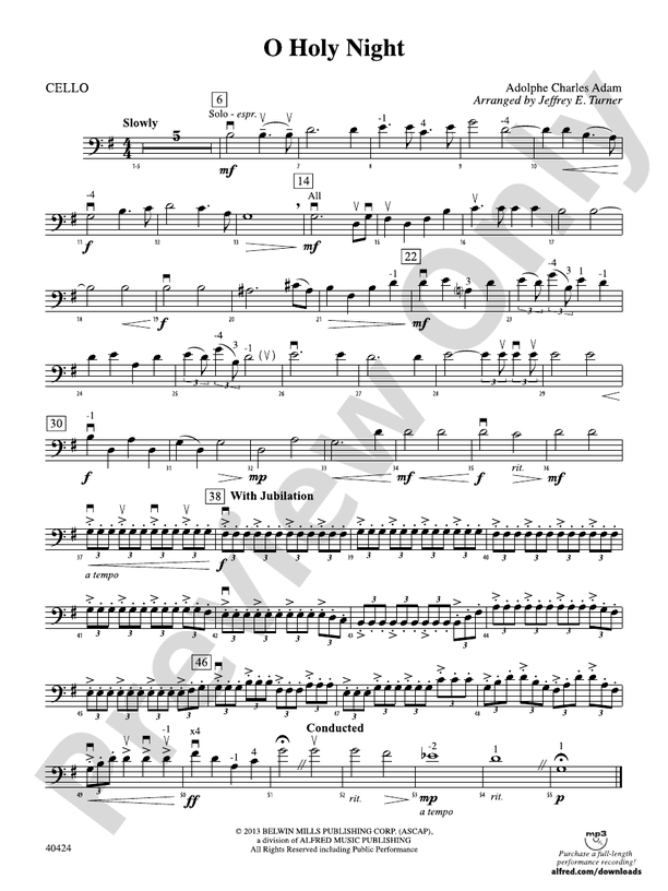 Beautiful Sheet Music for O Holy Night - Free Download!