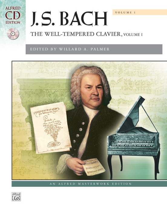 J. S. Bach: The Well-Tempered Clavier, Volume I: Piano Comb Bound