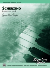 Scherzino (for left hand alone) - Piano Solo