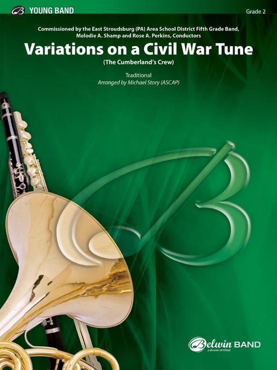Variations on a Civil War Tune: 2nd B-flat Clarinet