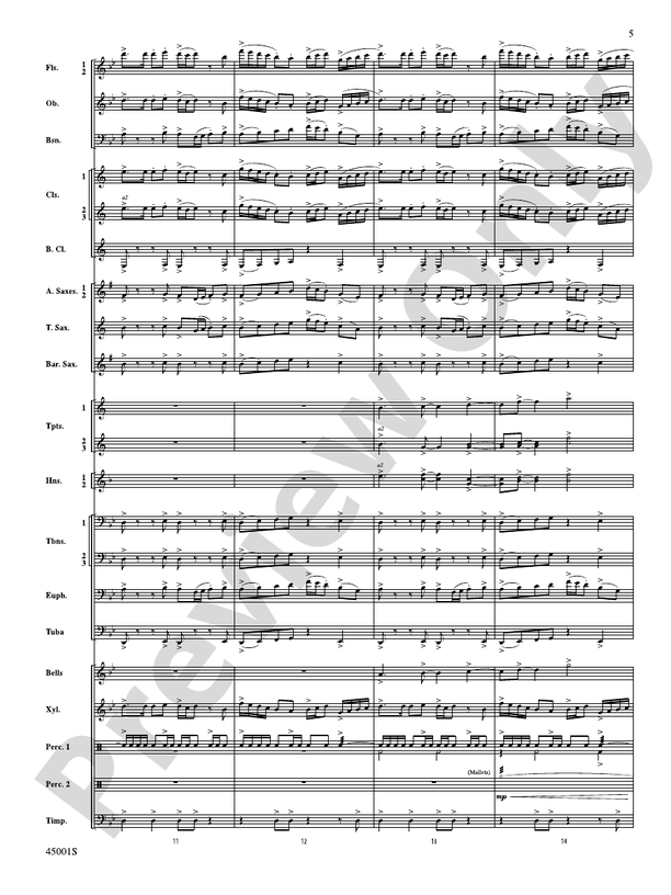 Rephrygeration Concert Band Conductor Score & Parts Todd Stalter