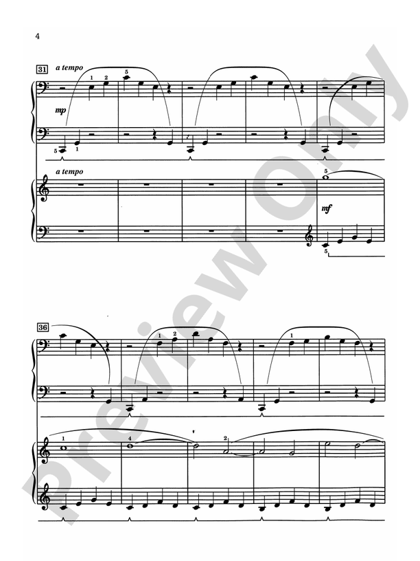A Quiet Moment - Piano Duo (2 Pianos, 4 Hands)