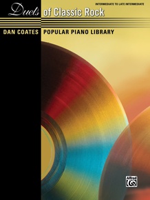Dan Coates Popular Piano Library: Duets of Classic Rock