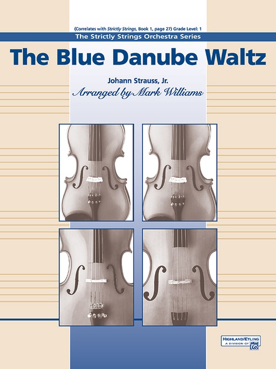 The Blue Danube Waltz: 1st Violin