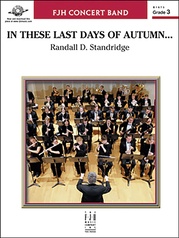 In These Last Day of Autumn...