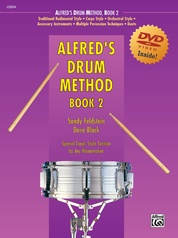 Alfred's Beginning Drumset Method: Drumset Book | Sheet Music