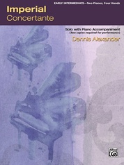 Imperial Concertante: Solo with Piano Accompaniment - Piano Duo (2 Pianos, 4 Hands)