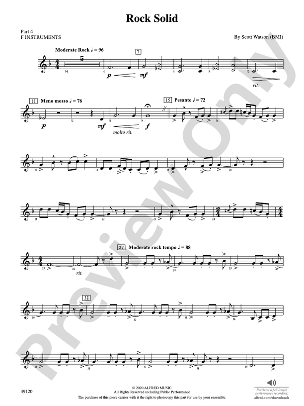Rock Solid: Part 4 - F Instruments