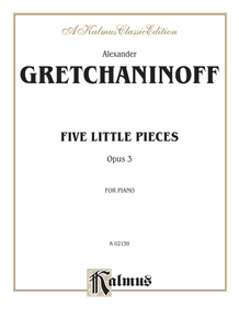 Five Little Pieces, Opus 3