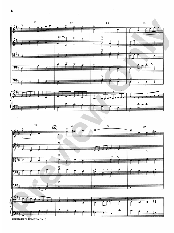 Brandenburg Concerto No. 5