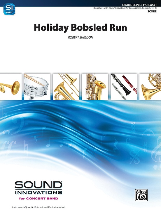 Holiday Bobsled Run: Bass Clef Educational Pack