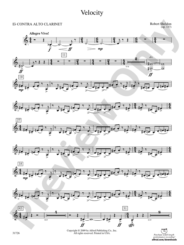 Velocity (wp) Eflat Contrabass (wp) Eflat Contrabass