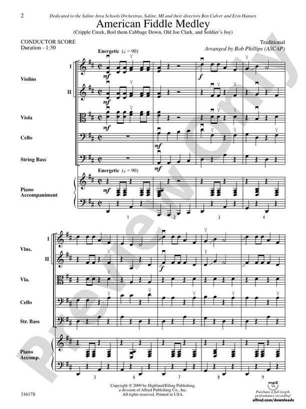 American Fiddle Medley