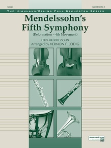 Mendelssohn's 5th Symphony "Reformation," 4th Movement