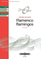 Flamenco Flamingos for SSA Choir and Piano