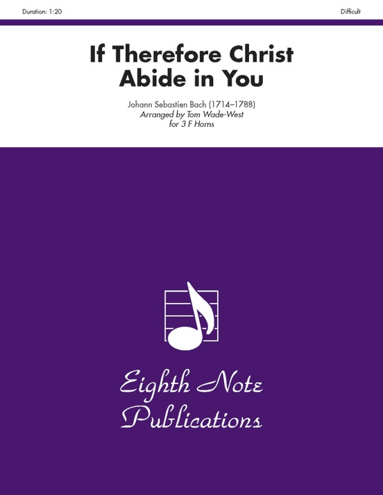 If Therefore Christ Abide in You