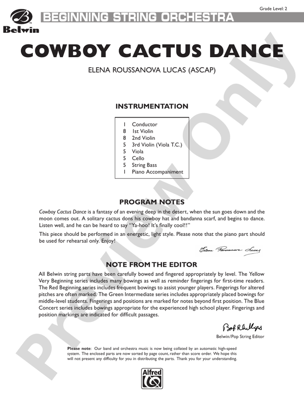 Cowboy Cactus Dance