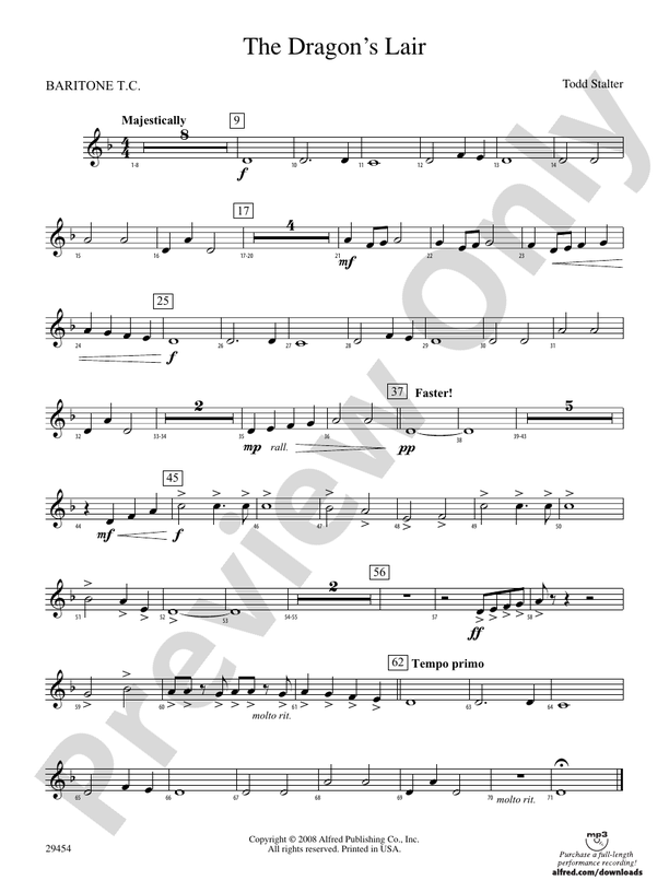 The Dragon's Lair: Baritone T.C.
