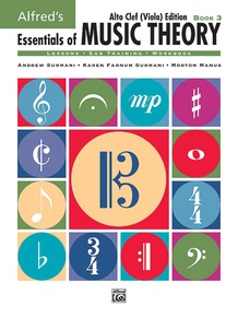 Alfred's Essentials of Music Theory: Book 3 Alto Clef (Viola) Edition