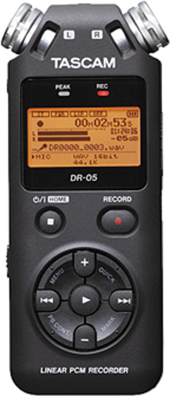 Tascam DR-05 Portable Handheld Stereo Recorder