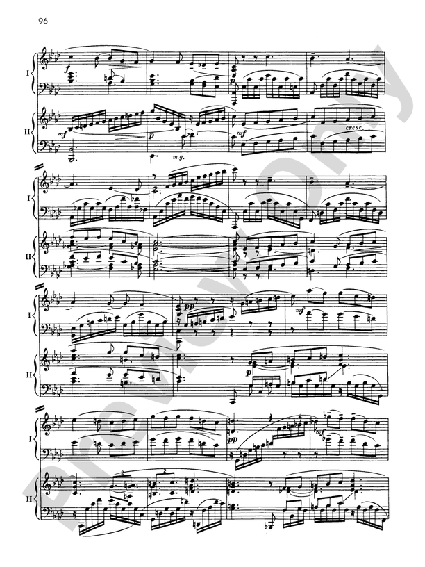 Suite No. 2, Opus 17 - III. Romance - Piano Duo (2 Pianos, 4 Hands)