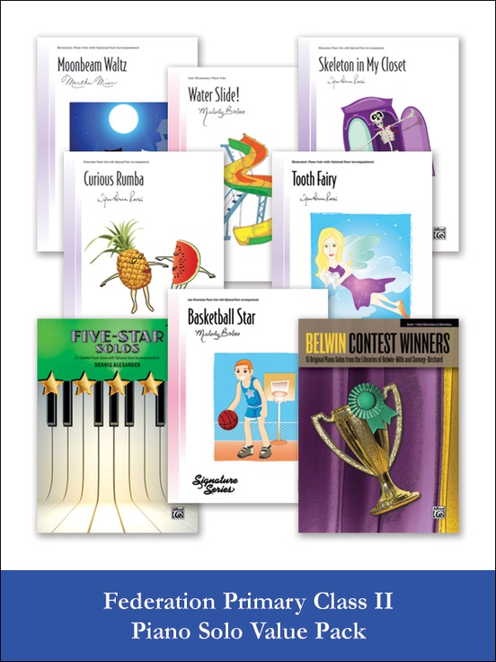 Federation Primary Class II Piano Solo (Value Pack)