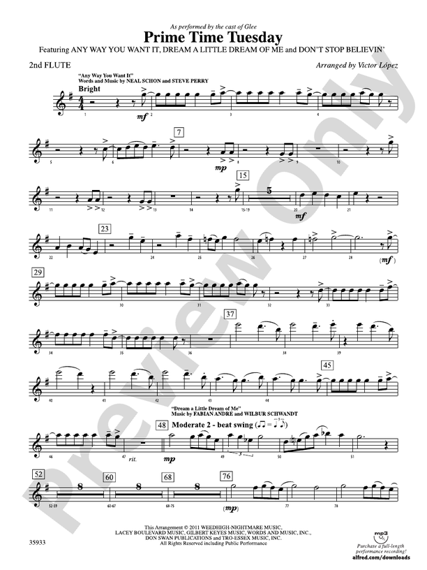 Prime Time Tuesday: 2nd Flute