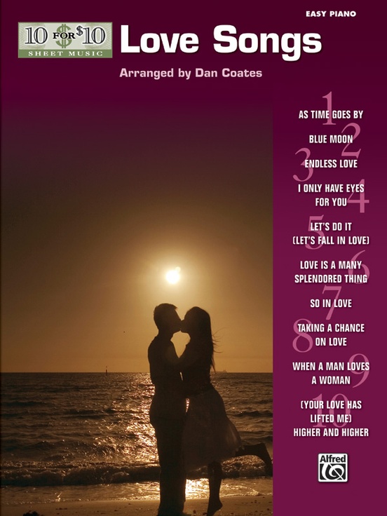10 for 10 Sheet Music: Love Songs