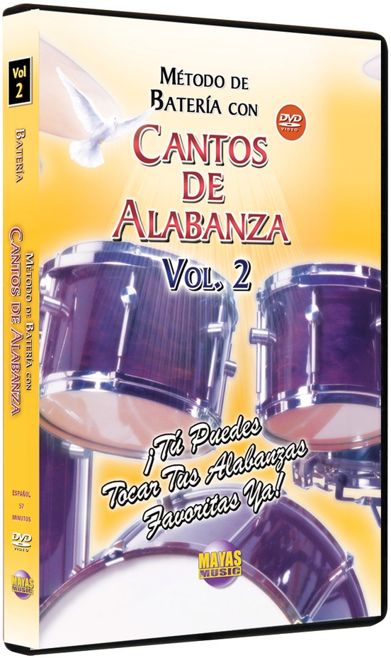 Método con Cantos de Alabanza: Batería Vol. 2
