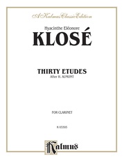 Klosé: Thirty Etudes after H. Aumont