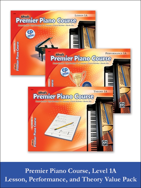 Premier Piano Course, Lesson, Theory & Performance 1A 2012 (Value Pack)