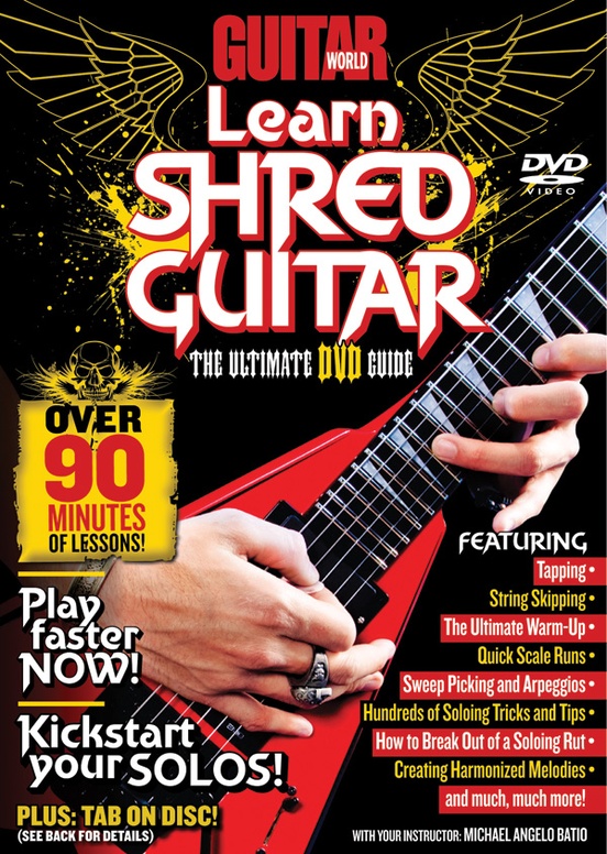 Guitar World: Learn Shred Guitar: Guitar DVD | Alfred Music