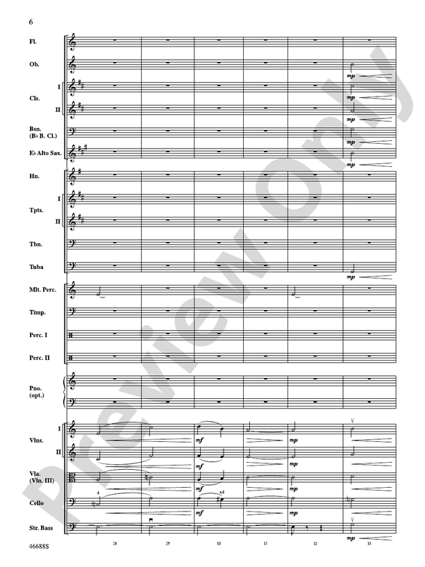 Russian Christmas Music Full Orchestra Conductor Score & Parts Alfred