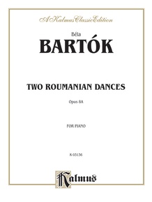 Two Roumanian Dances, Opus 8A