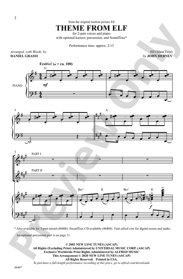 Theme from Elf